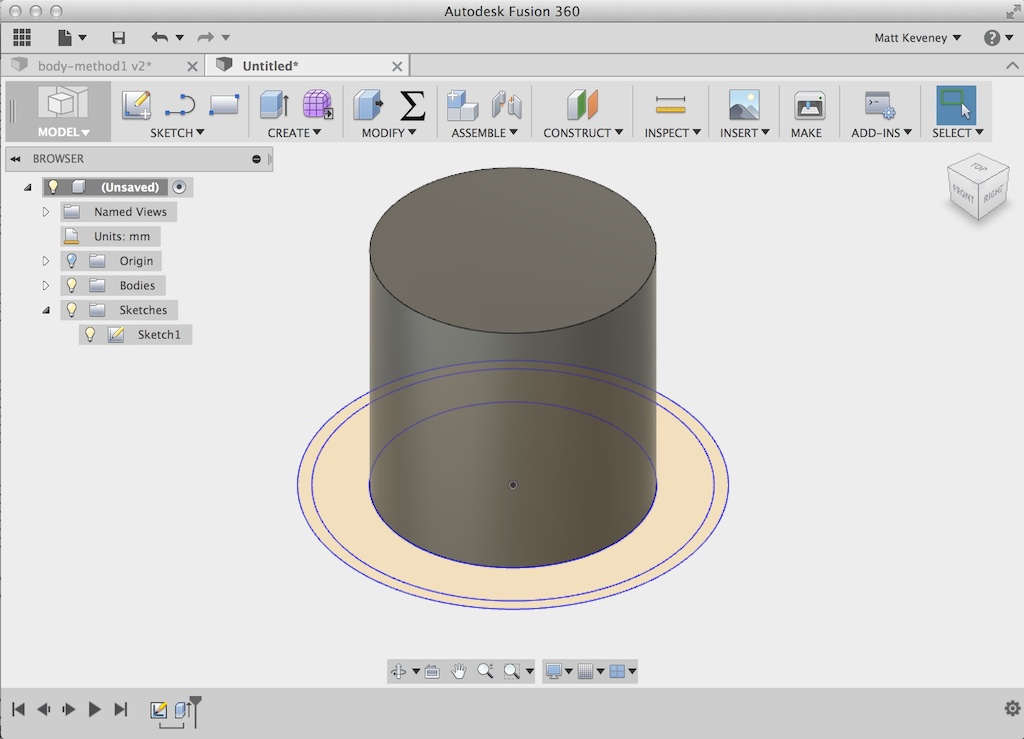 Fusion 360 скетч. Fusion 360 цилиндр с отверстием дядя. Простые детали Fusion 360. Fusion 360 отверстие с фаской. Fusion 360 отверстия по кругу.